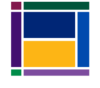 Berkeley Web Builder logo with blocks in Berkeley Brand colors